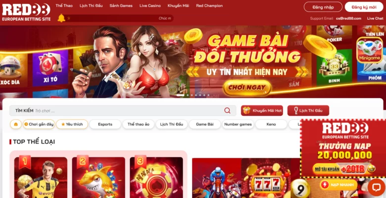 Sơ lược về nhà cái Red88